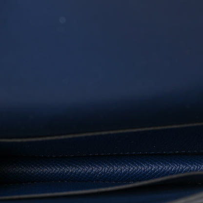 Hermes Epsom Constance Slim Wallet Bleu Saphir 6 of 7