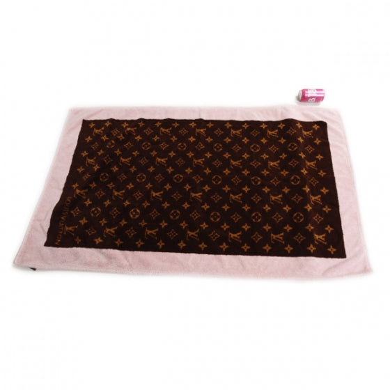 Cotton Monogram Beach Towel