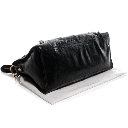 Balenciaga Agneau Giant 12 Gold Hardware Part Time Black 4 of 9