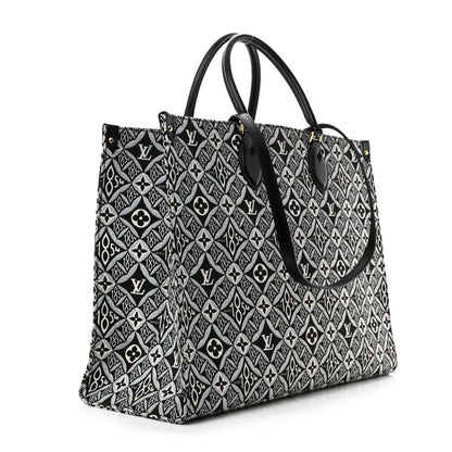 Louis Vuitton Jacquard Since 1854 Onthego GM Grey 3 of 10