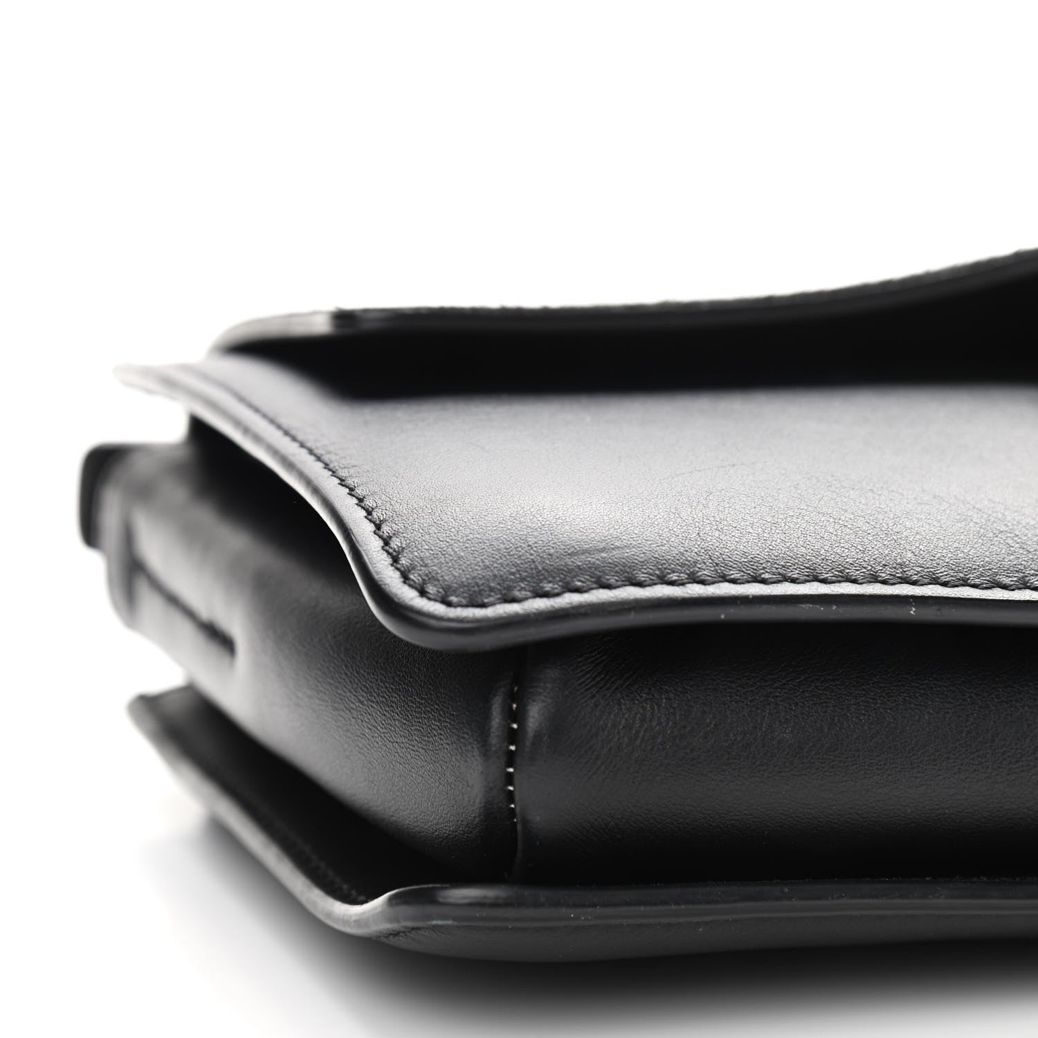 Chloe Suede Calfskin Small Faye Shoulder Bag Black 9 of 10