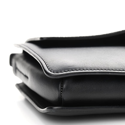 Chloe Suede Calfskin Small Faye Shoulder Bag Black 9 of 10