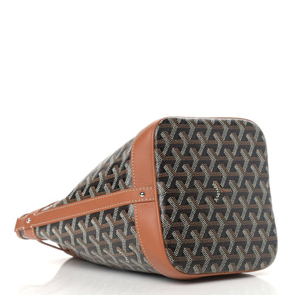 Goyard Goyardine Petit Flot Bucket Bag PM Black Gold 4 of 8