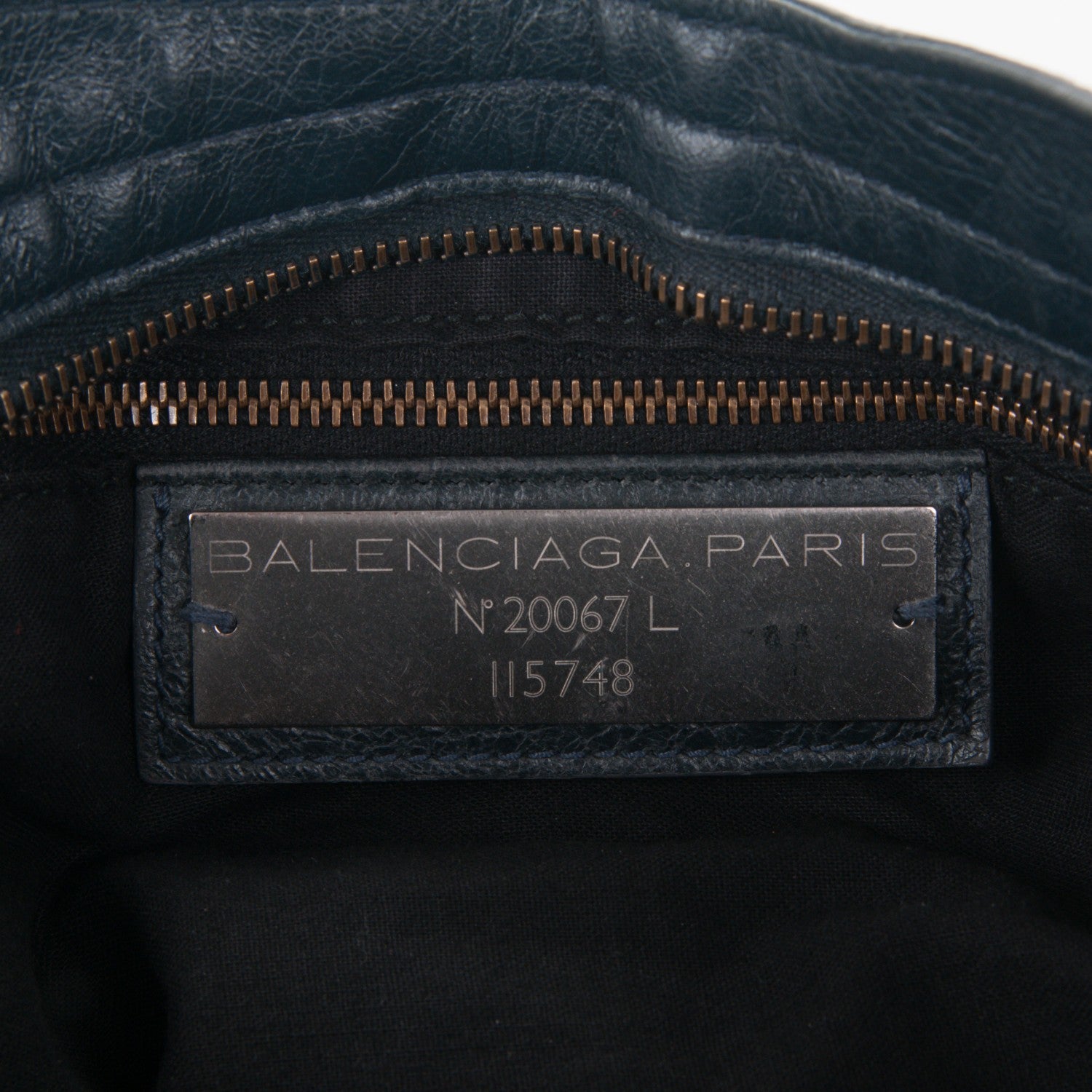 Balenciaga Agneau Classic Hardware City Anthracite 6 of 8
