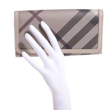 Burberry Smoked Check Penrose Continental Wallet 2 of 8