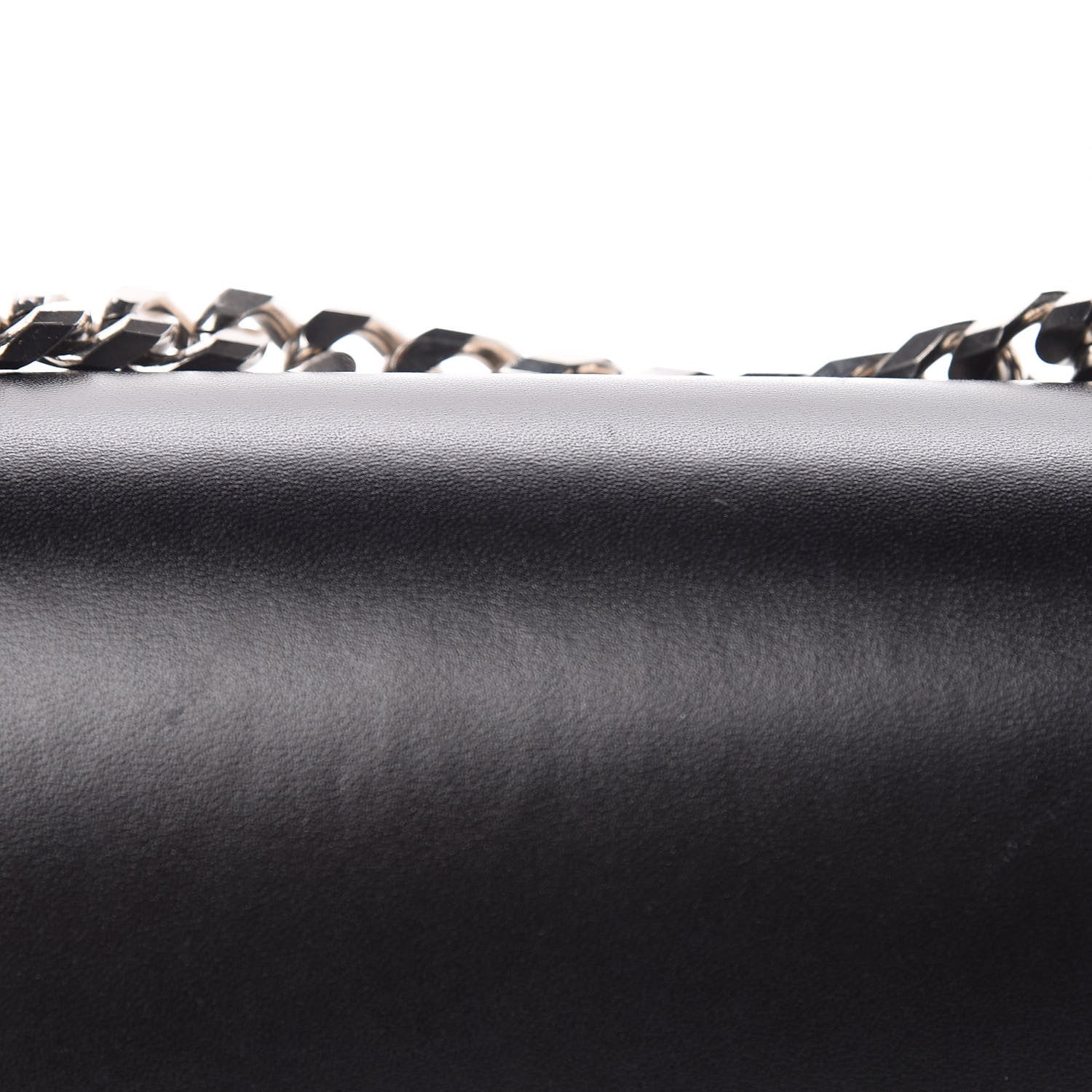 Alexander McQueen Calfskin Knuckle Shoulder Bag Black 13 of 23