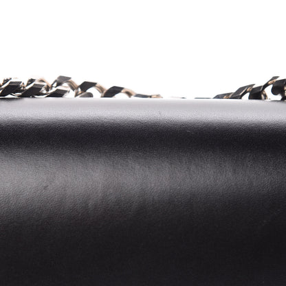 Alexander McQueen Calfskin Knuckle Shoulder Bag Black 13 of 23