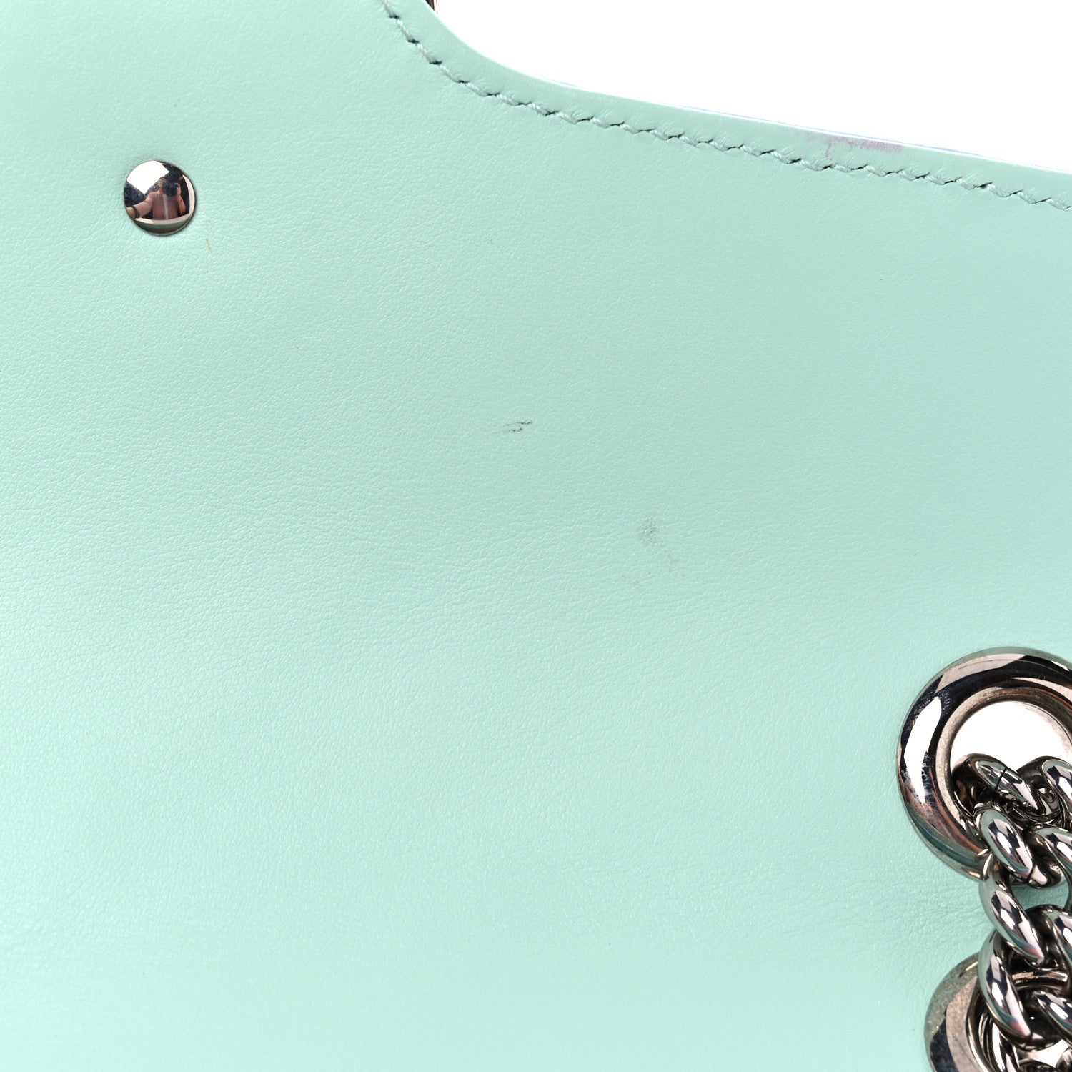 Gucci Calfskin Matelasse Diagonal Small GG Marmont Shoulder Bag Multicolor Pastel 12 of 14