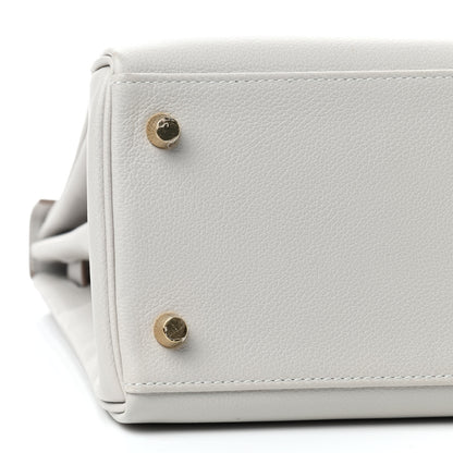 Hermes Evercolor Kelly Retourne 28 Gris Perle 6 of 13