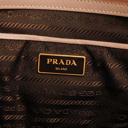 Prada Saffiano Large Galleria Double Zip Tote Cammeo 6 of 8