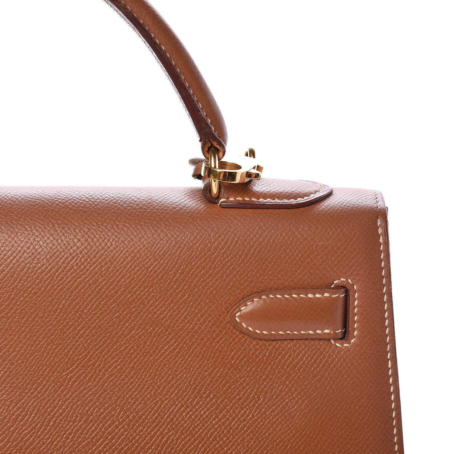 Hermes Courchevel Kelly Sellier 32 Gold 10 of 41