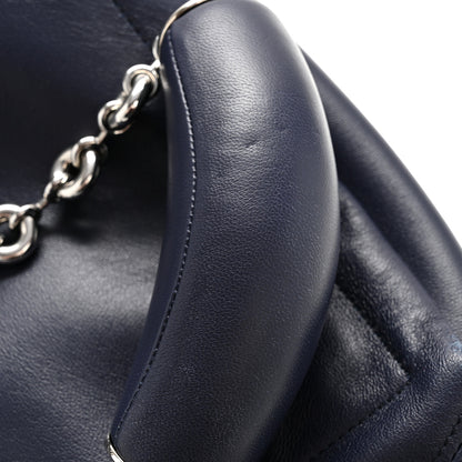 Loewe Nappa Small Squeeze Bag Abyss Blue 12 of 14