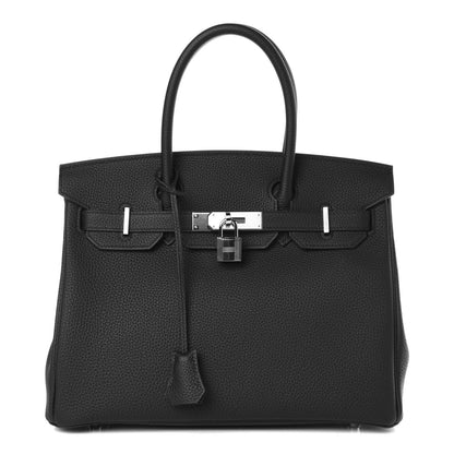 Hermes Togo Birkin 30 Black 1 of 34
