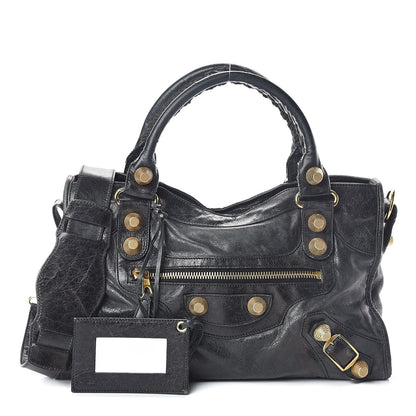 Balenciaga Agneau Giant 21 Gold Hardware City Black 1 of 17