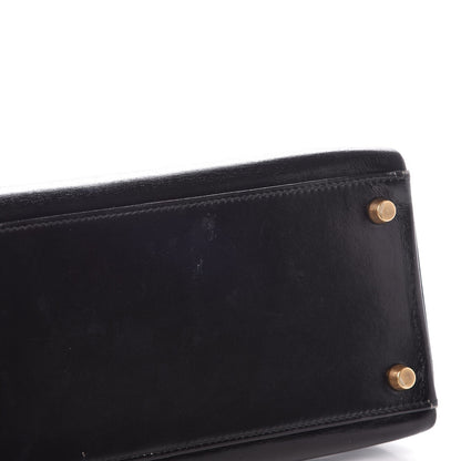 Hermes Box Kelly Retourne 32 Black 11 of 25