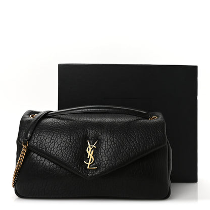 Saint Laurent Grained Lambskin Large Calypso Black 11 of 11