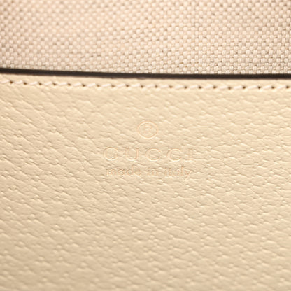 Gucci GG Supreme Monogram Textured Calfskin Web Small Ophidia Camera Bag Beige Ebony Mystic White 6 of 11