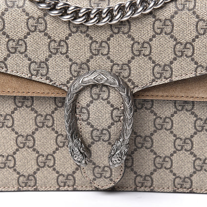 Gucci GG Supreme Monogram Mini Dionysus Shoulder Bag Taupe 11 of 11