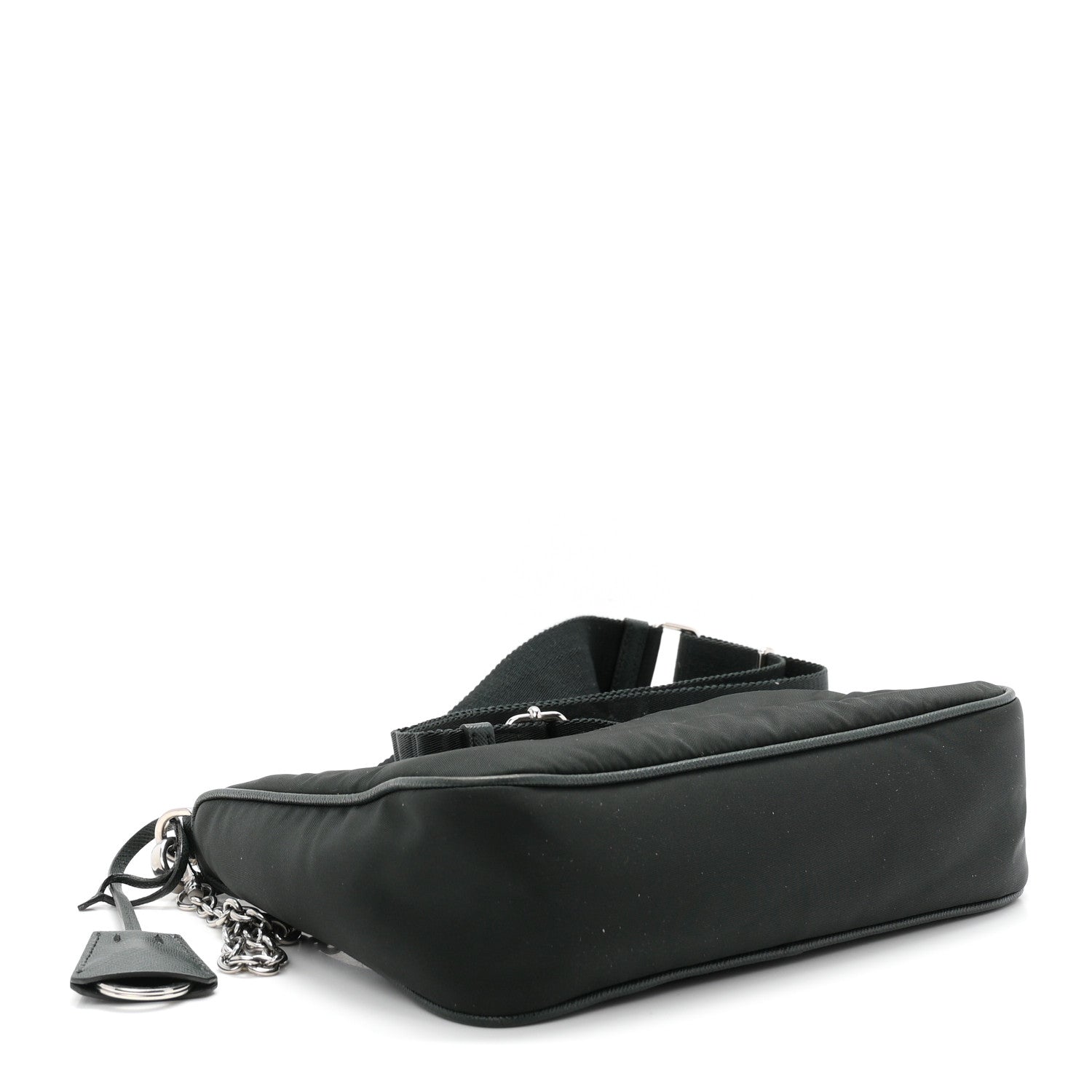 Prada Nylon Re-Edition 2005 Shoulder Bag Smeraldo 4 of 11