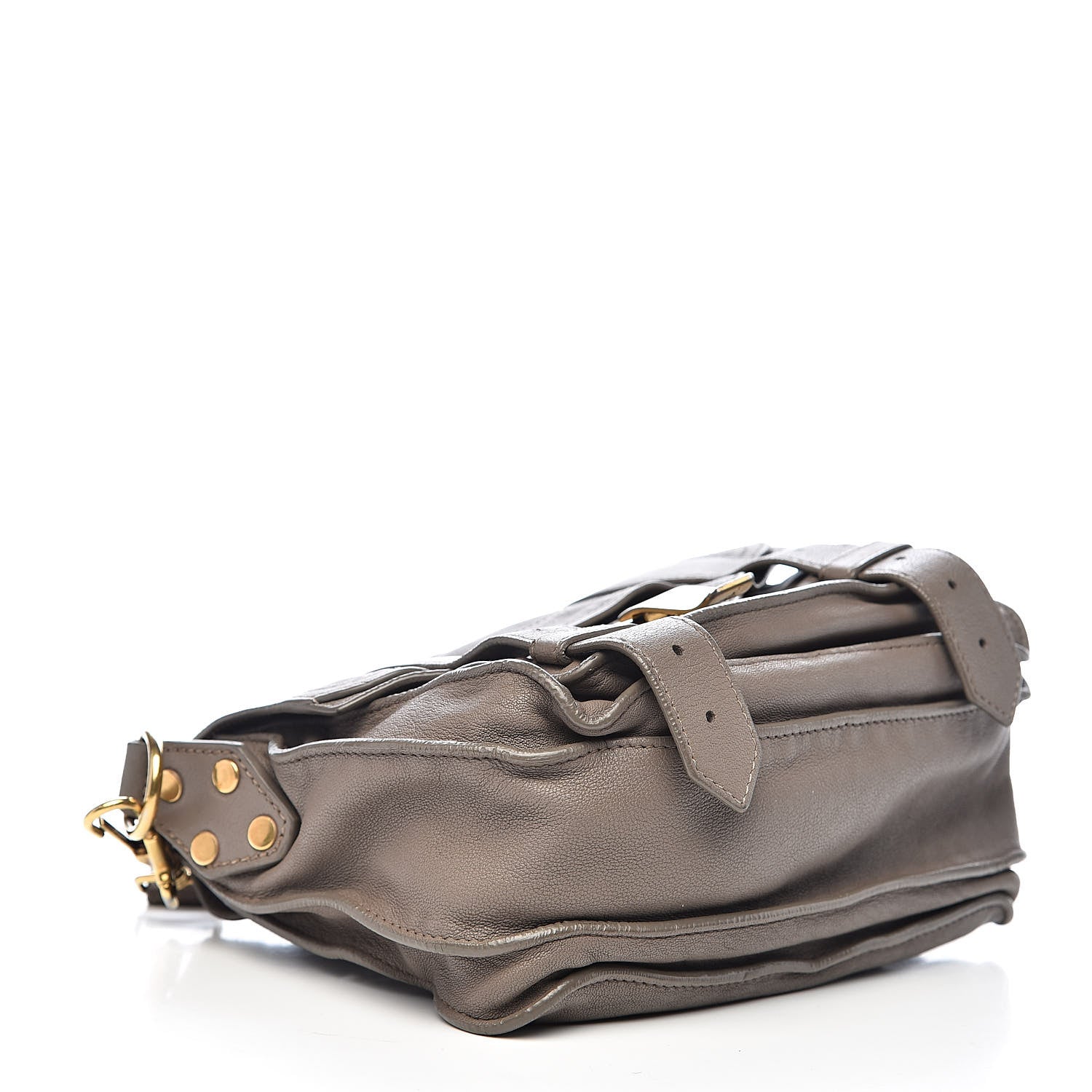 Proenza Schouler Lambskin PS1 Mini Pouch Messenger Smoke 4 of 11