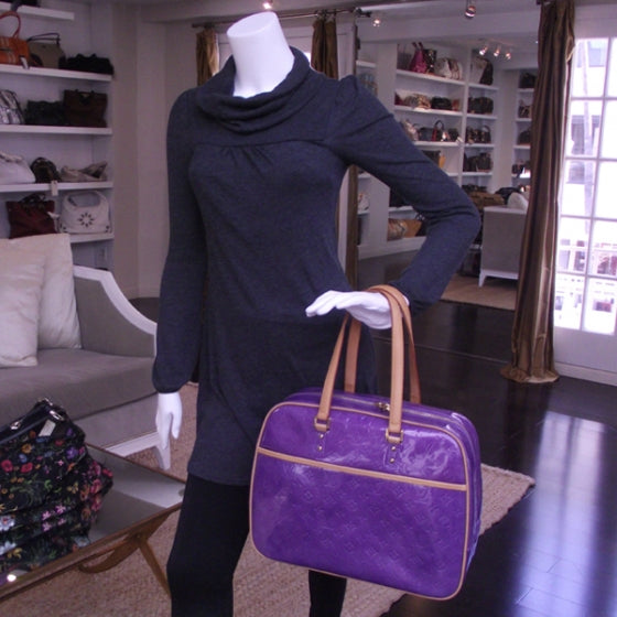 Louis Vuitton Vernis Sutton Purple 2 of 10