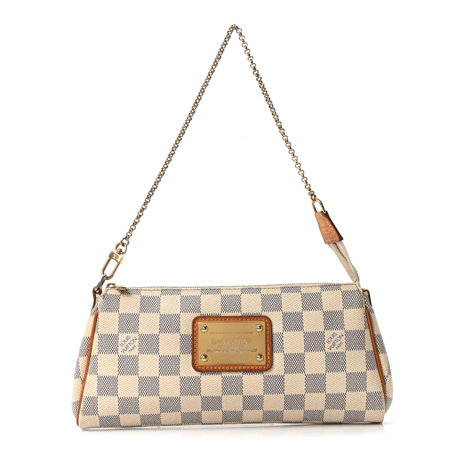 Louis Vuitton Damier Azur Eva Clutch 1 of 9