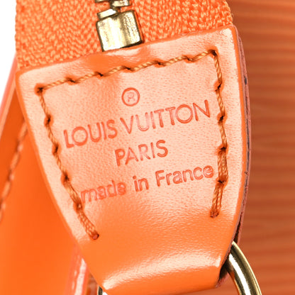 Louis Vuitton Epi Pochette Accessories 24 Mandarin 6 of 10