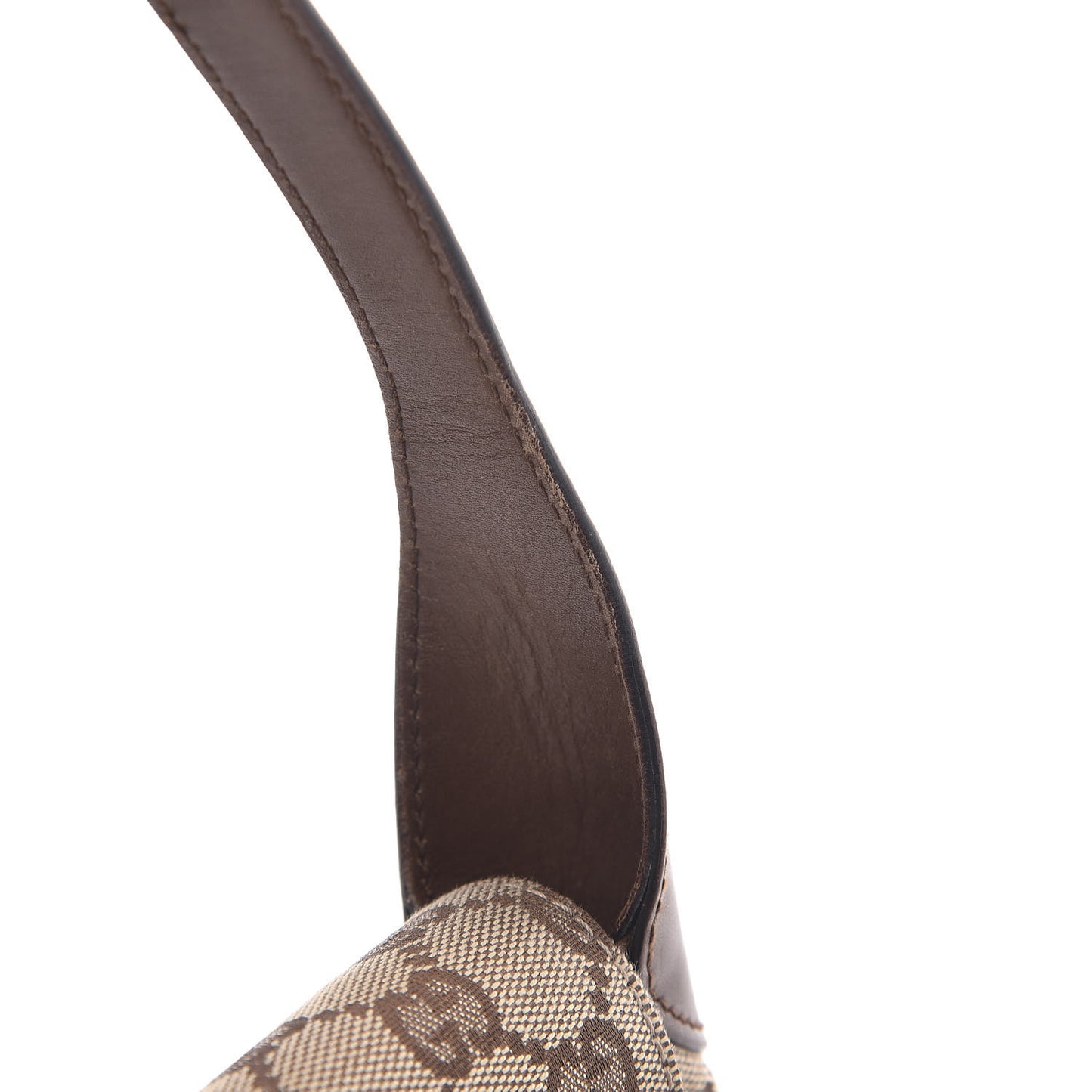 Monogram Jackie O Flap Bag Brown