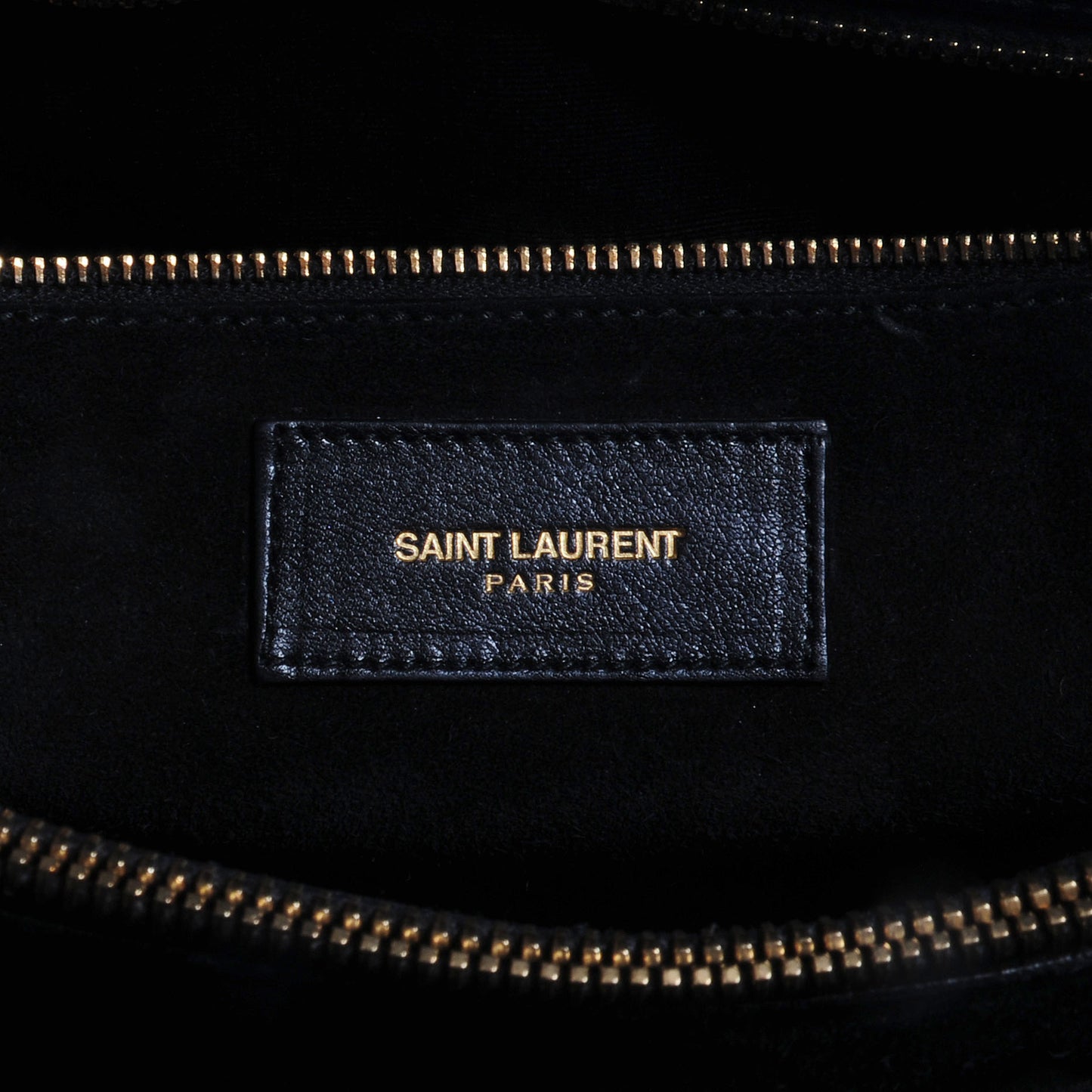 Leather Small Sac de Jour Black