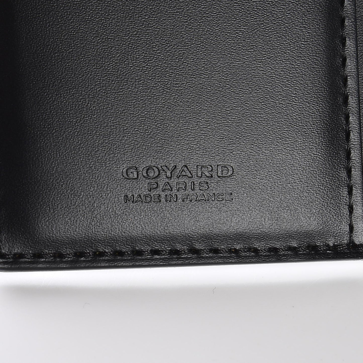 Goyardine Saint Pierre Card Holder Black