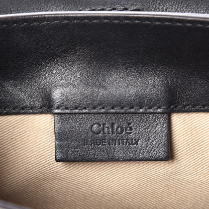 Chloe Suede Calfskin Mini Faye Backpack Black 5 of 10