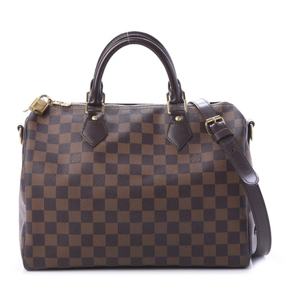 Louis Vuitton Damier Ebene Speedy Bandouliere 30 1 of 11