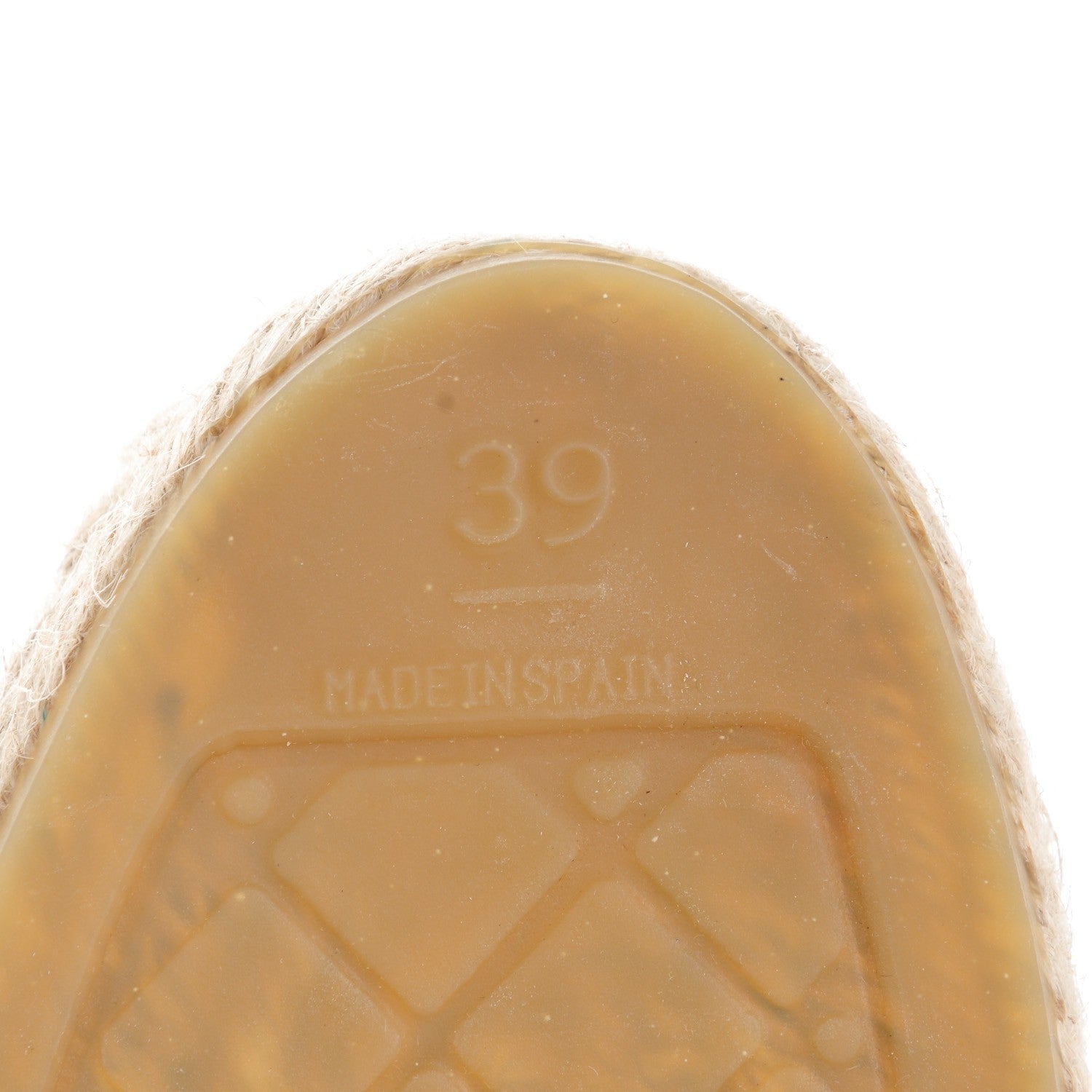 Chanel Lambskin CC Espadrilles 39 Black 6 of 9