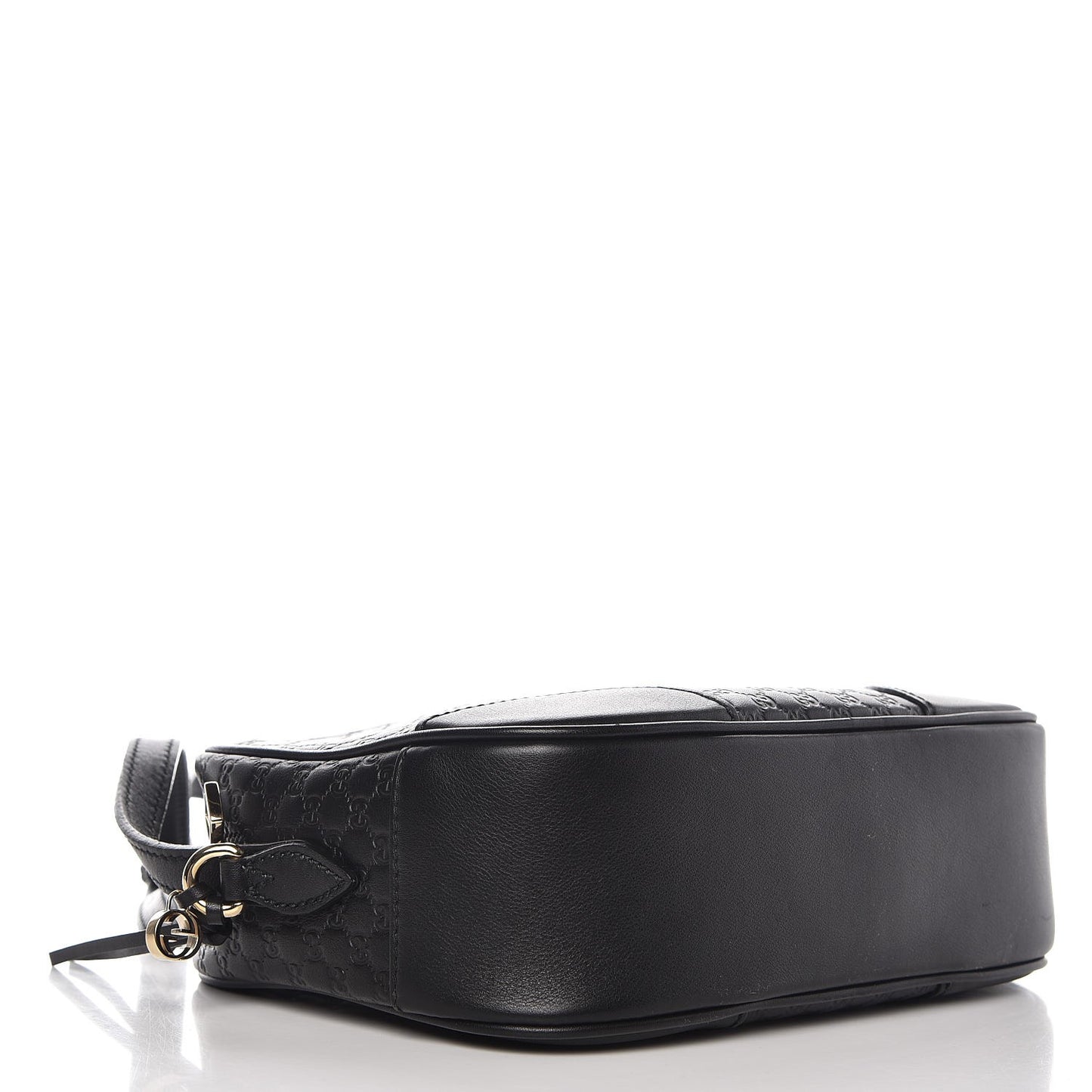 Microguccissima Mini Bree Messenger Bag Black