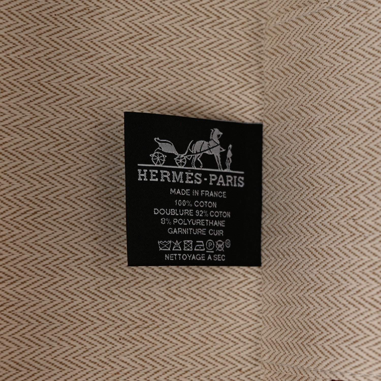 Hermes Cotton H Canvas Lambskin Escale Case Vermillon 8 of 9