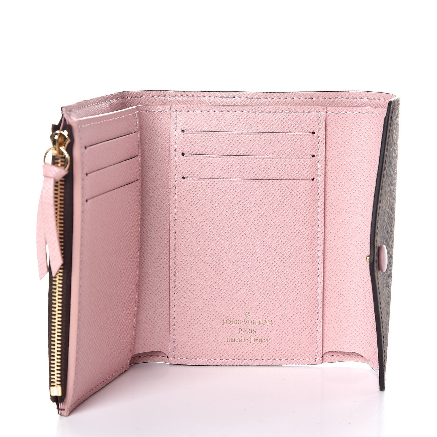 Monogram Victorine Wallet Rose Ballerine