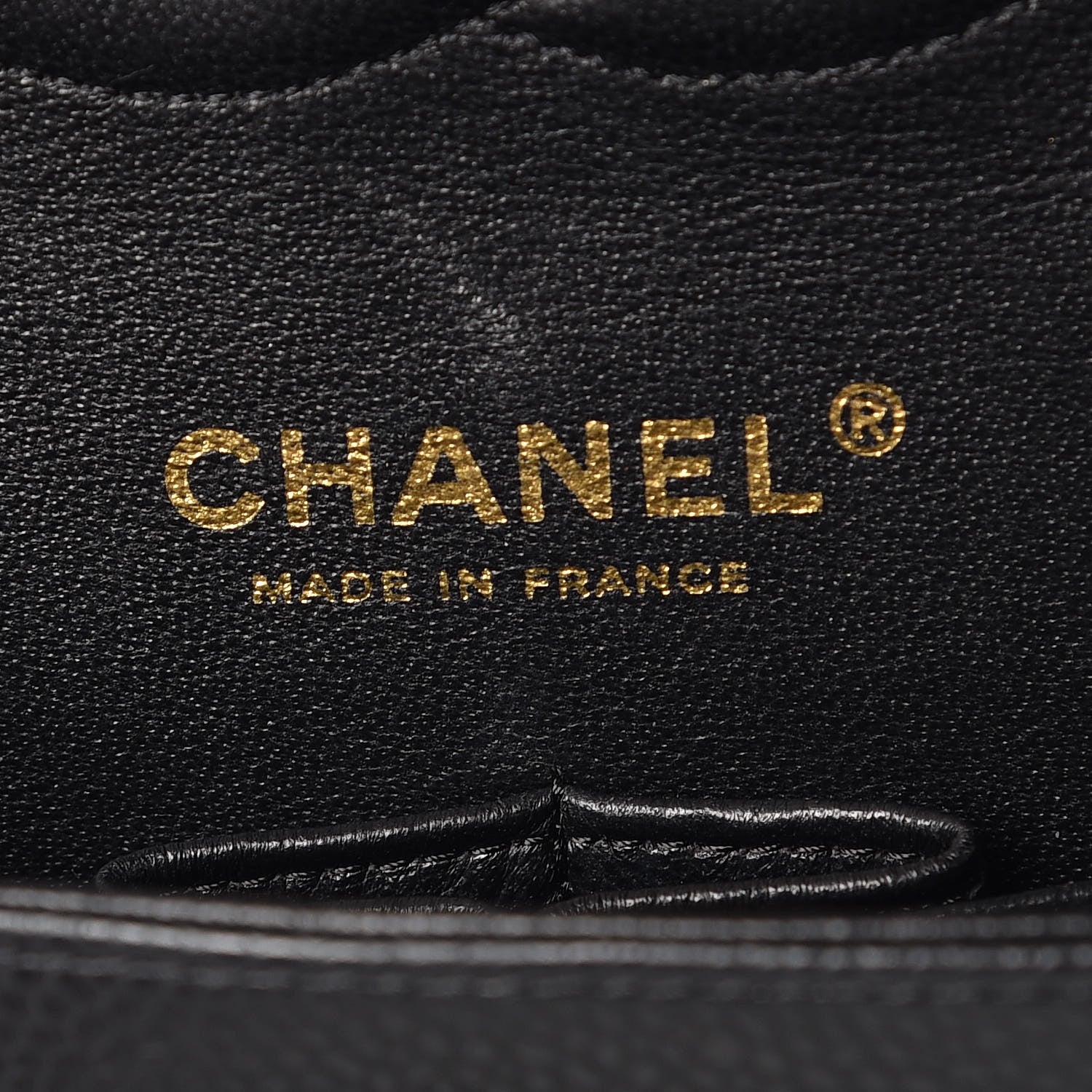 Chanel Caviar Quilted Medium Double Flap Black 7 of 11