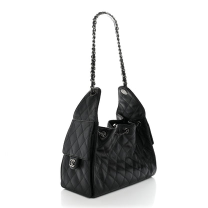 Chanel Caviar Quilted Small Chanel 25 Handbag Black 3 of 12
