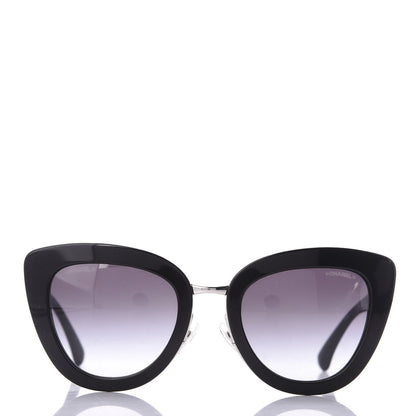 Chanel Cat Eye Quilted Sunglasses 5388 Black 2 of 9