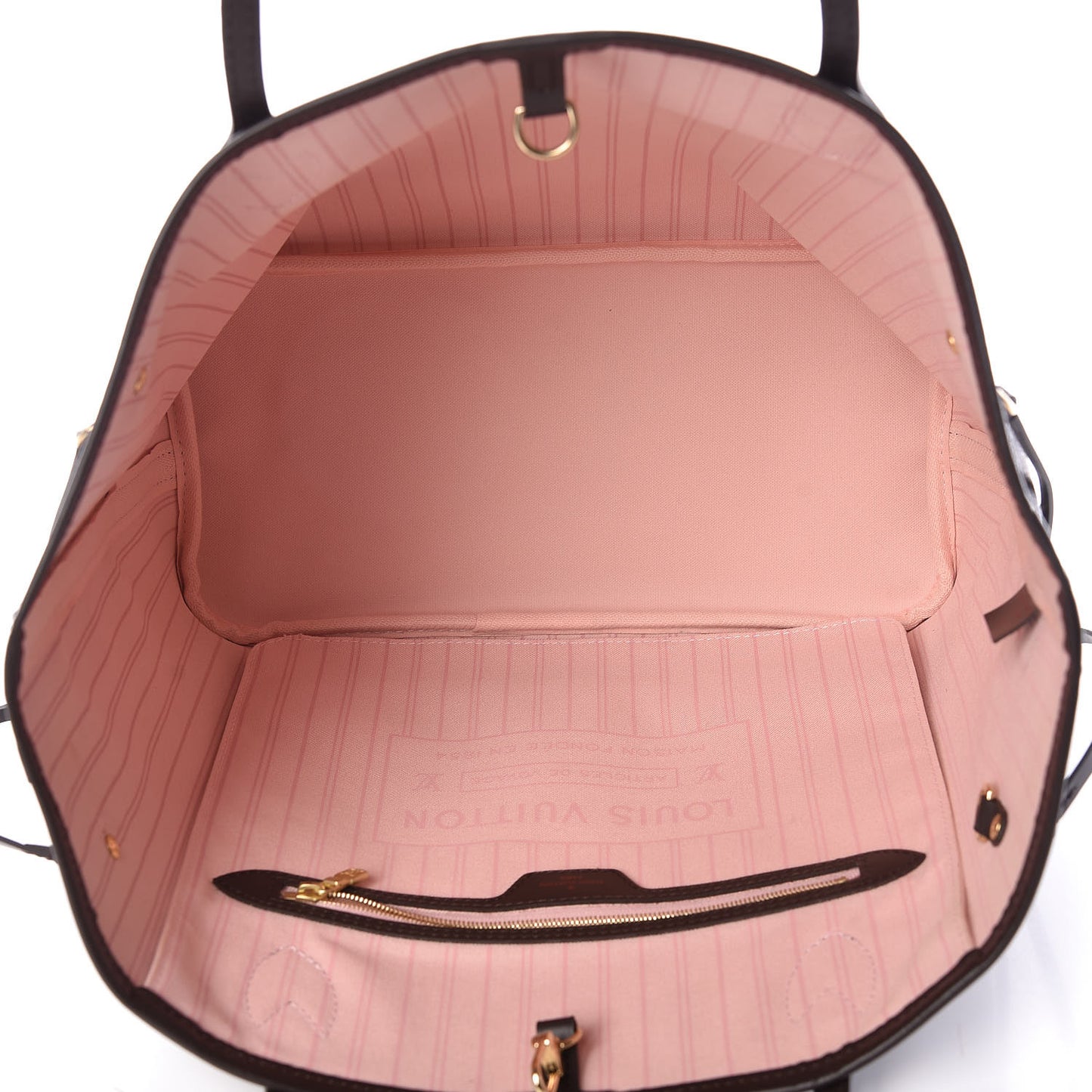 Damier Ebene Neo Neverfull MM Rose Ballerine