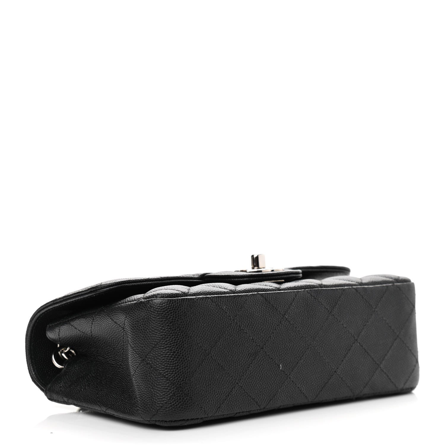 Chanel Caviar Quilted Mini Rectangular Flap Black 4 of 12