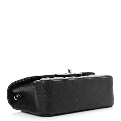 Chanel Caviar Quilted Mini Rectangular Flap Black 4 of 12