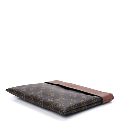 Louis Vuitton Monogram Tuileries Pochette Caramel 9 of 11