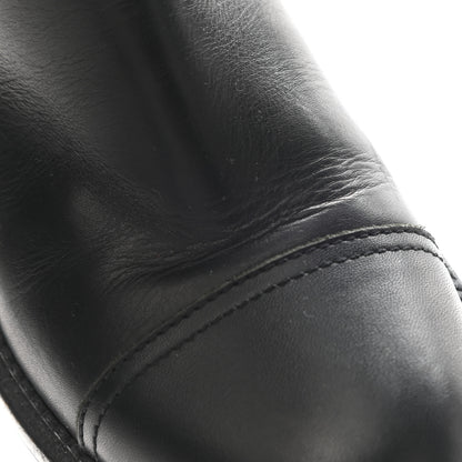 Chanel Calfskin Quilted Boots 37 Black 11 of 12
