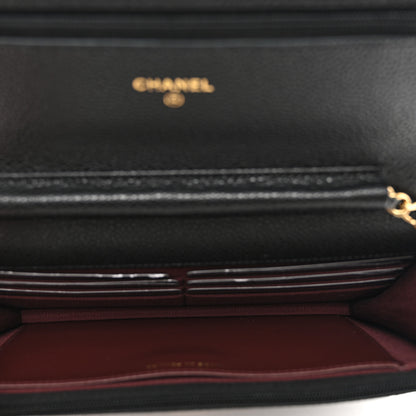Chanel Caviar Quilted Wallet on Chain WOC Black 6 of 11