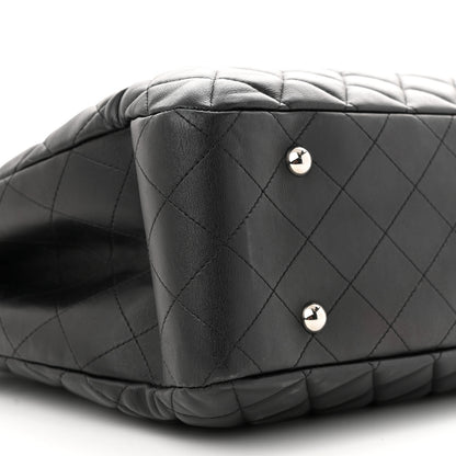 Chanel Calfskin Quilted Large Classic Shopping Tote Black 9 of 11