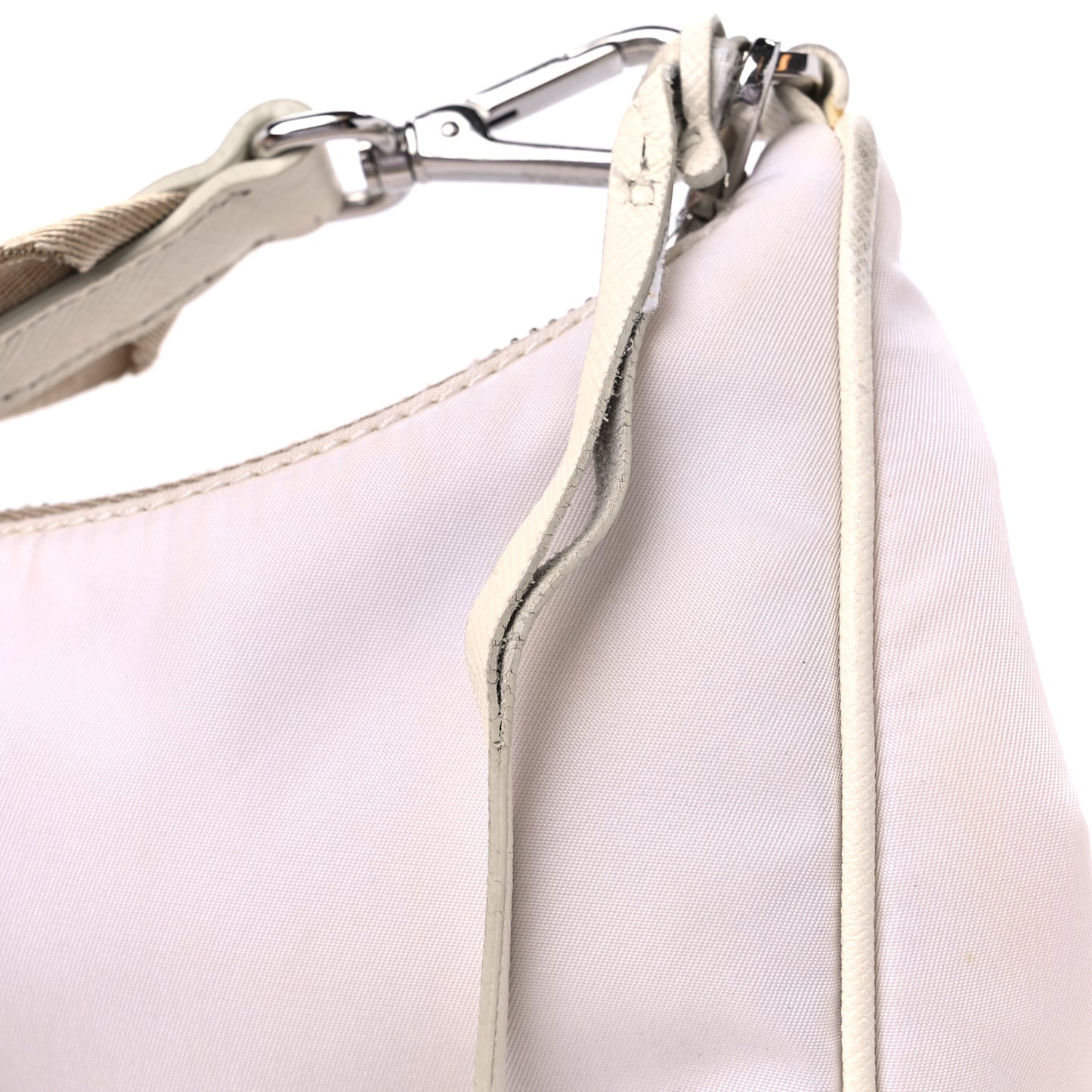 Nylon Re-Edition 2005 Shoulder Bag White