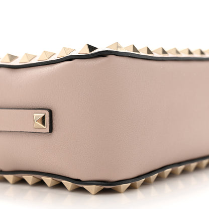 Valentino Garavani Calfskin Rockstud Camera Crossbody Bag Poudre 8 of 9