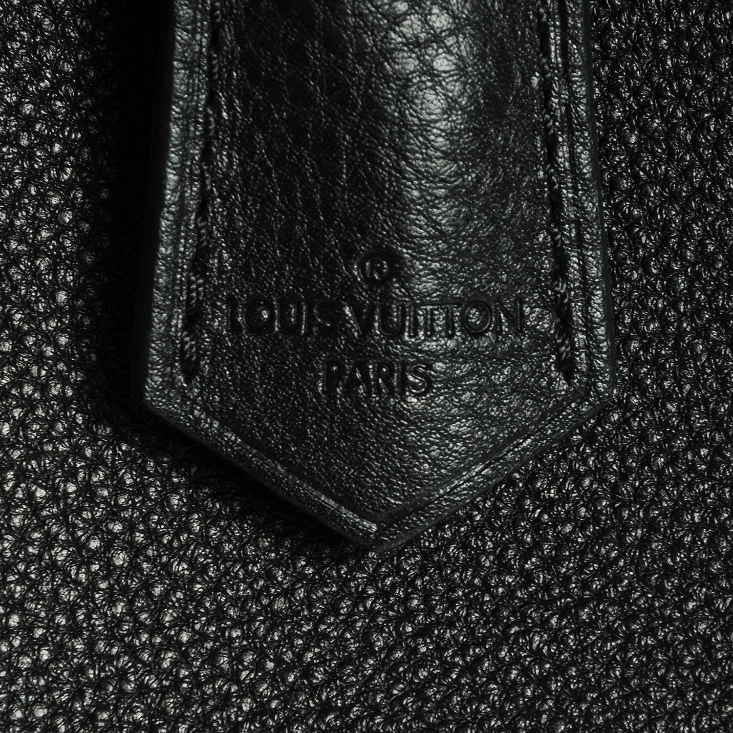 Louis Vuitton Veau Cachemire Soft Lockit MM Black 6 of 10