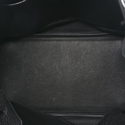 Hermes Taurillon Clemence Birkin 35 Black 5 of 12